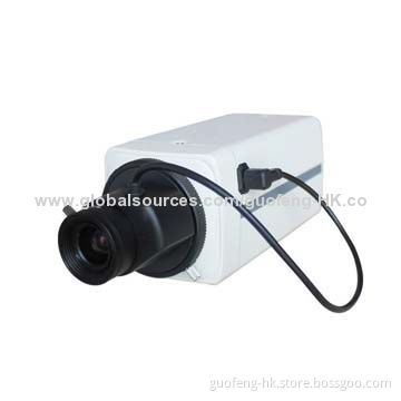 HD varifocal box IP camera, 1.0 megapixel, 1/4-type CMOS high performance megapixel sensor